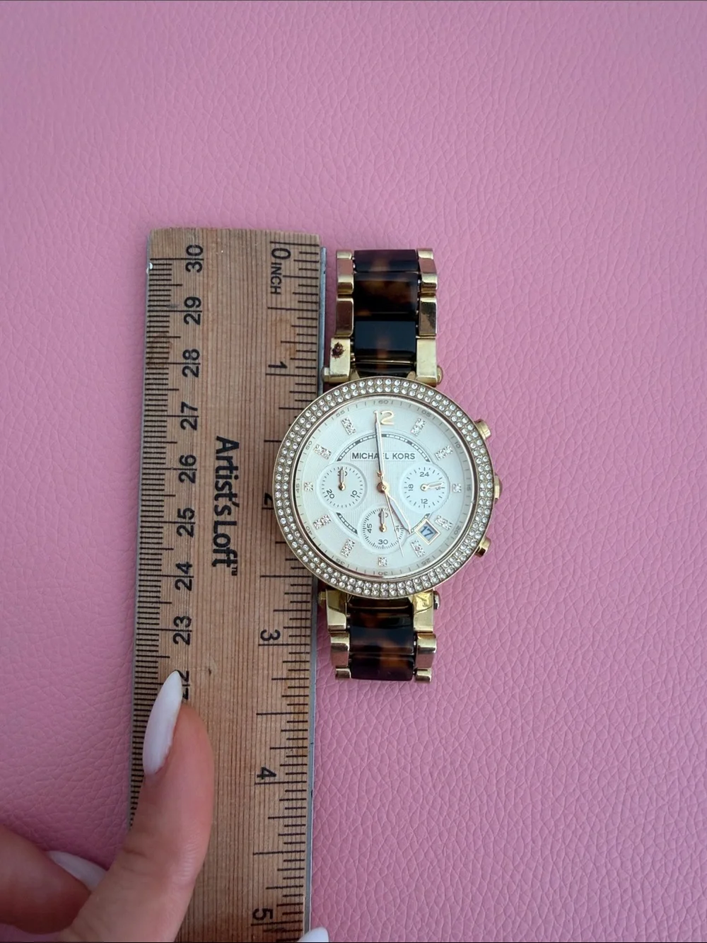 Michael Kors gold tone